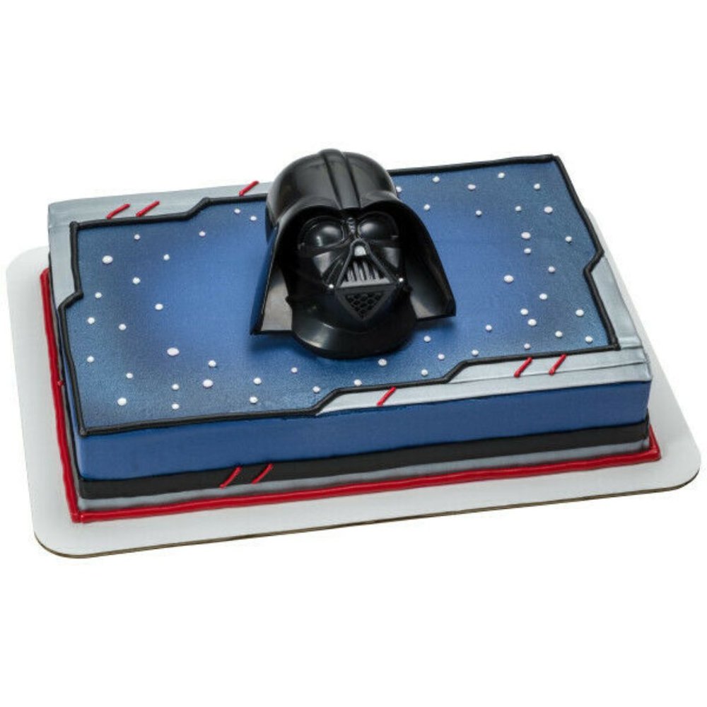 NIP Star Wars BIG Darth Vader Birthday Cake Topper